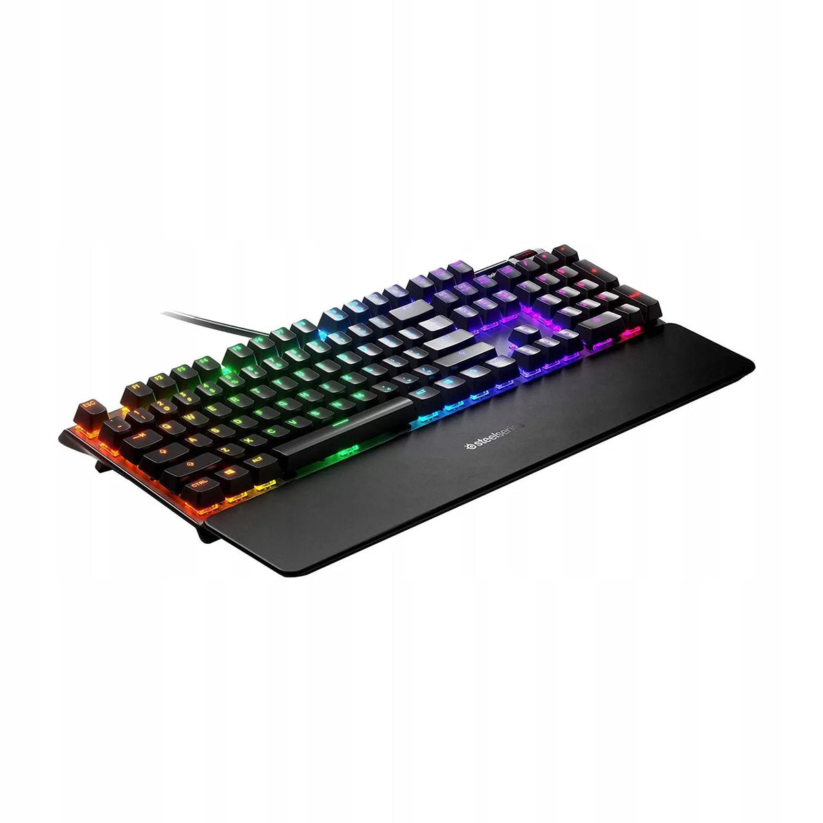 Žaidimų klaviatūra SteelSeries Apex 5, amerikietiškas išdėstymas, laidinė, juoda