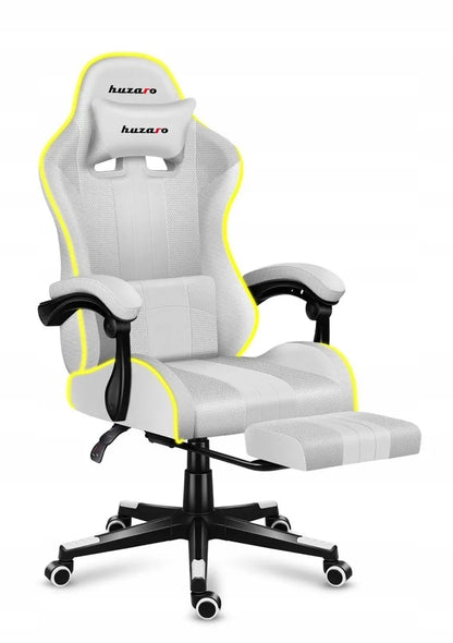 Žaidimų krėslas „Huzaro Force 4.7 RGB White“