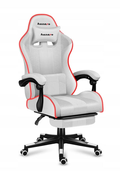 Žaidimų krėslas „Huzaro Force 4.7 RGB White“