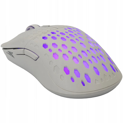Žaidimų pelė Baracuda BGM-022 OCTOPUS balta / 3200 dpi