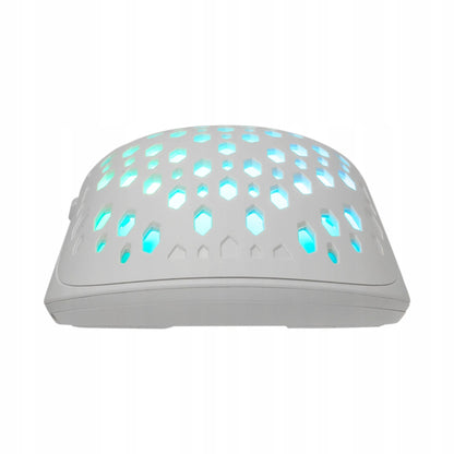Žaidimų pelė Baracuda BGM-022 OCTOPUS balta / 3200 dpi