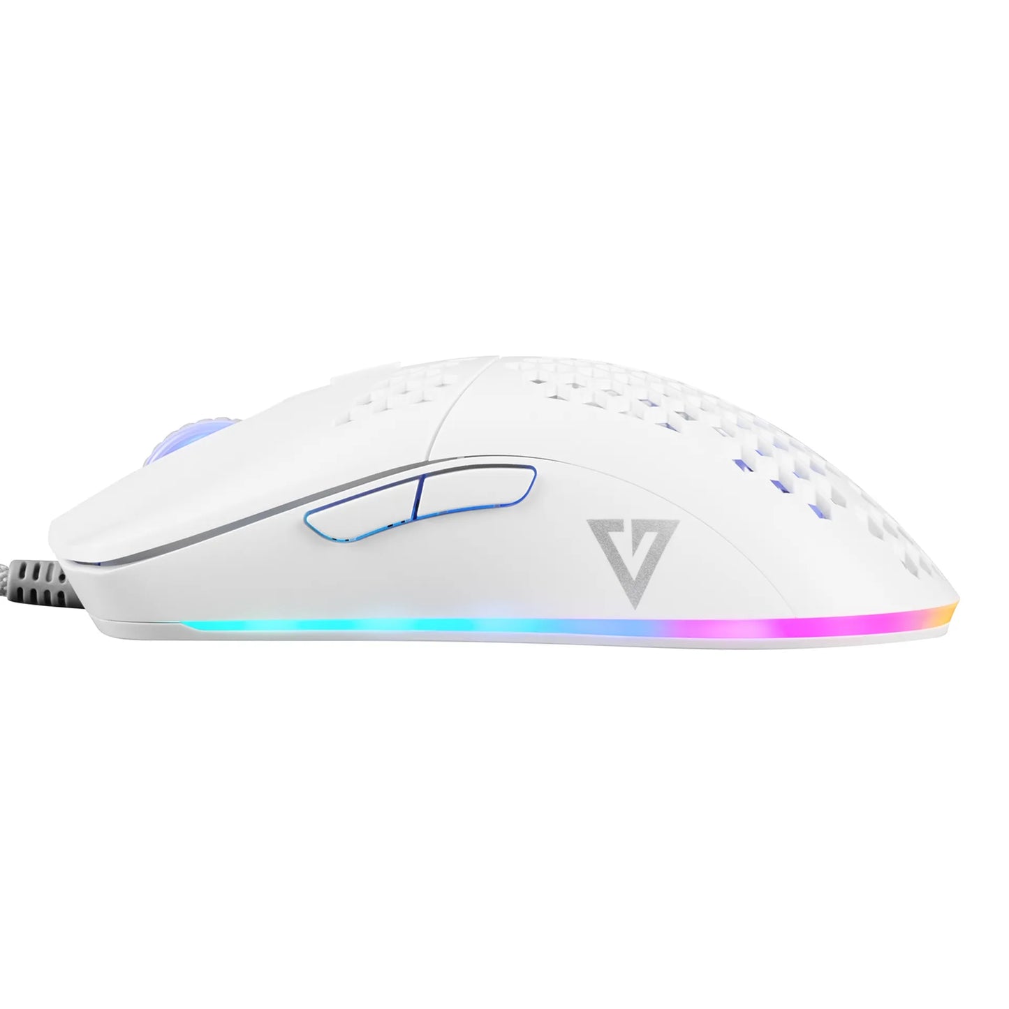 Žaidimų pelė MODECOM VOLCANO SHINOBI 3327 apšviesta LENGVA 6200 DPI