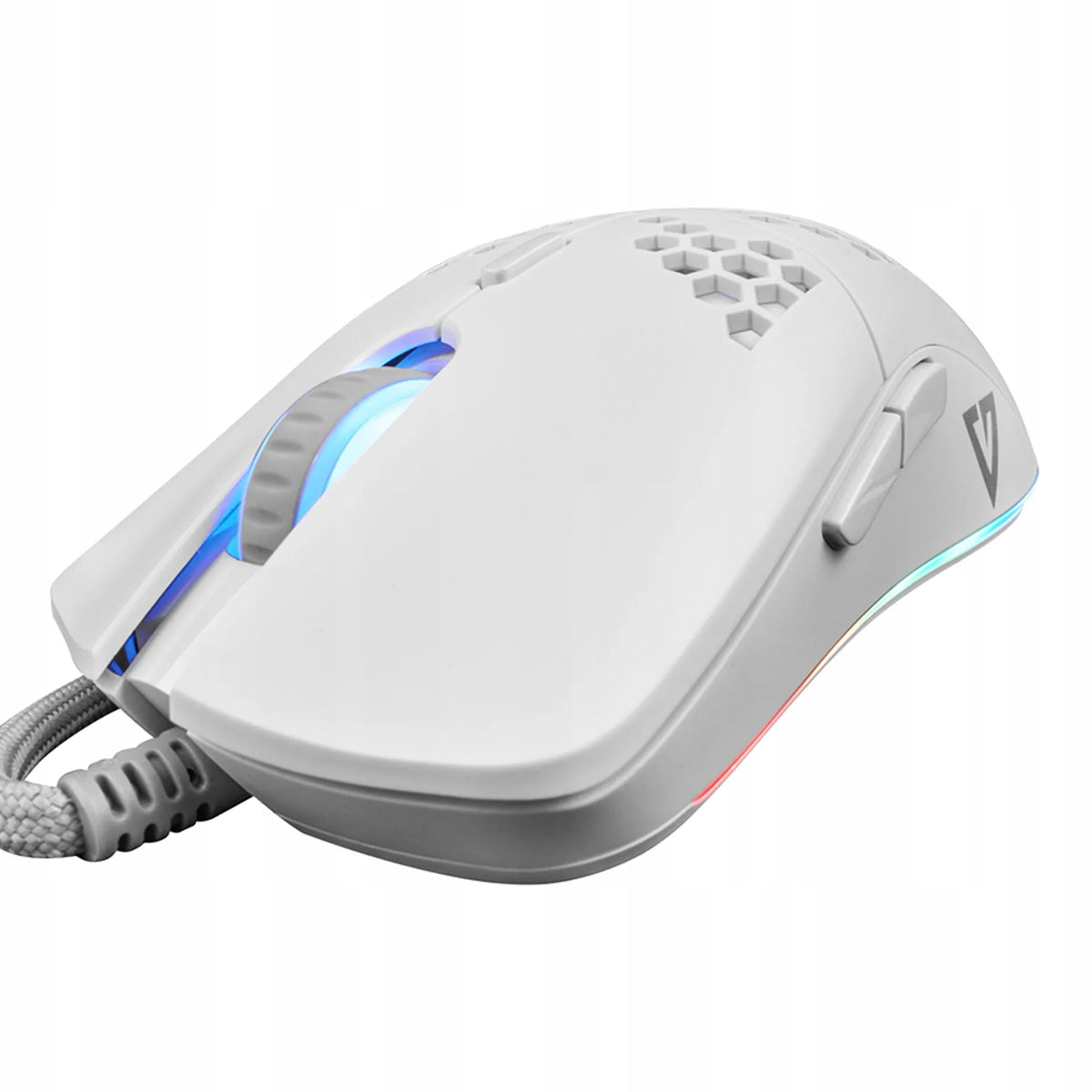 Žaidimų pelė MODECOM VOLCANO SHINOBI 3327 apšviesta LENGVA 6200 DPI