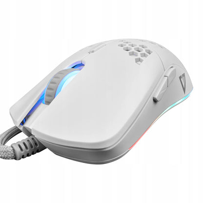 Žaidimų pelė MODECOM VOLCANO SHINOBI 3327 apšviesta LENGVA 6200 DPI