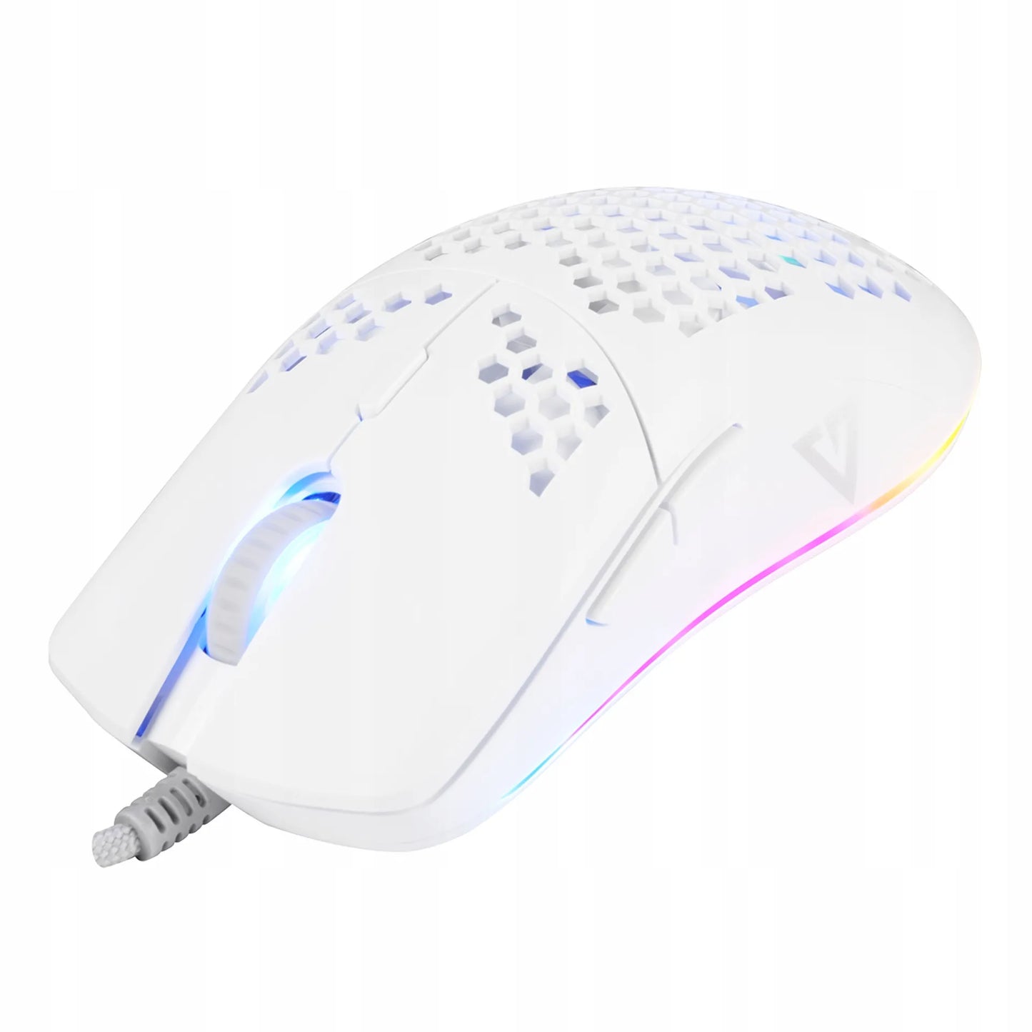 Žaidimų pelė MODECOM VOLCANO SHINOBI 3327 apšviesta LENGVA 6200 DPI