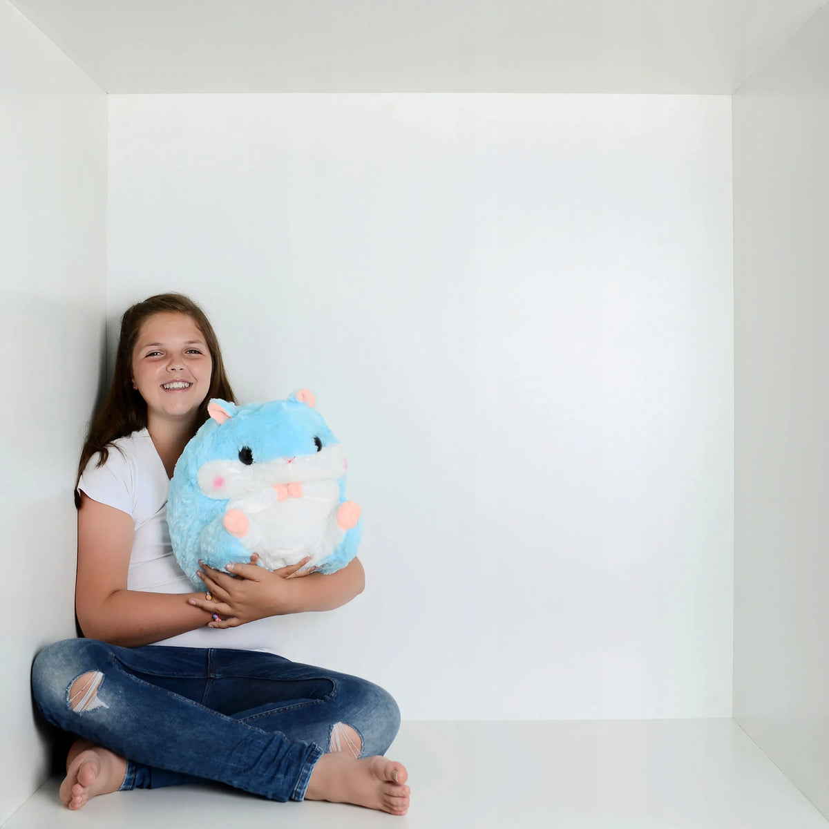 Žaislas-hamsteris su antklode 2-in-1, pliušinis žaislas dovana, didelė 2 m poliarinė antklodė