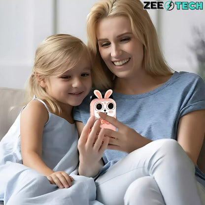 „ZeeTech“ žaislinis telefonas vaikams su skaitmeniniu fotoaparatu ir kamera, 32 GB kortelė