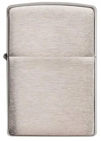 Zippo 200 Brushed žiebtuvėlio rinkinys + benzinas + dagtis + akmenukai priedai