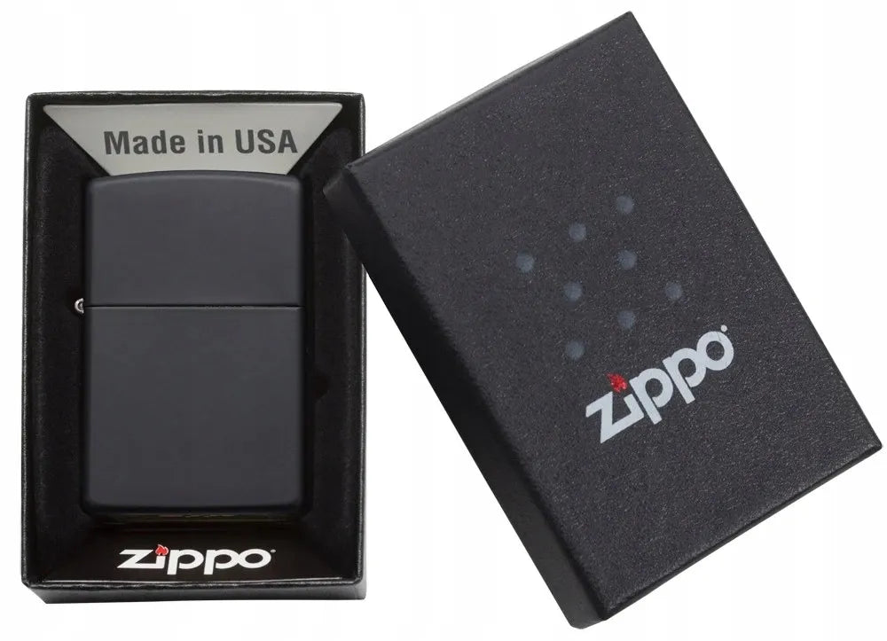 Zippo benzininis žiebtuvėlis Black Matte