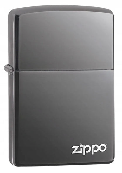 Zippo Black Ice Laser Logo 60001213 žiebtuvėlis