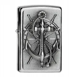 Zippo Nautic Emblem 2004290 vėjui atsparus benzininis žiebtuvėlis