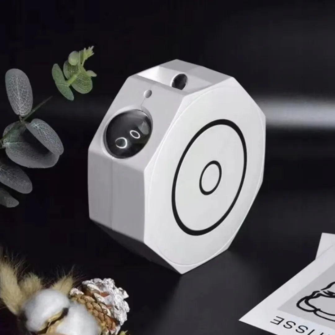 Žvaigždžių projektorius naktinė lemputė LED kosmosas Bluetooth garsiakalbis + pultelis